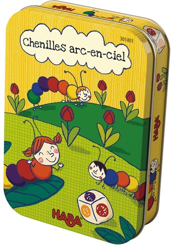 HABA Jeu - Chenilles arc-en-ciel (français) = allemand 301318