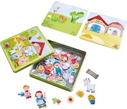 HABA Boîte de jeu magnétique La ferme de Pierre et Pauline