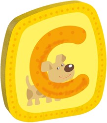 HABA Lettre en bois C