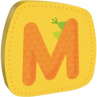 HABA Lettre en bois M