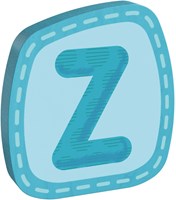 HABA Lettre en bois Z