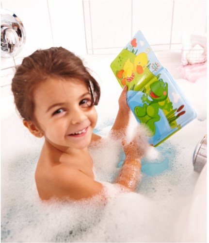 HABA Livre de bain Canard baigneur-3