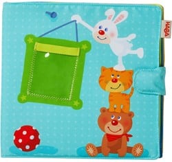 HABA Album photos pour bébé Compagnons de jeu