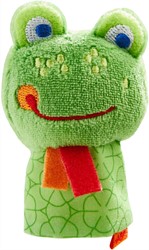 HABA Marionnette à doigt Grenouille Fabi