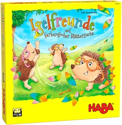 Haba jeu de société Hérissons tourbillons – jeu coloré pour enfants