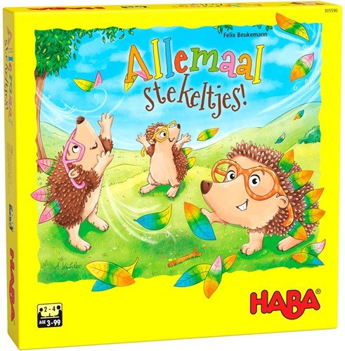 Haba jeu de société Toutes les épines - jeu de mémoire coloré pour enfants