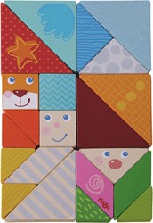 HABA Jeu de mélange Tangram coloré