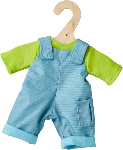 Haba vêtements poupée loisirs set 30 cm bleu vert - accessoires poupée