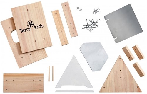 Haba Terra Kids kit mangeoire à oiseaux jouet créatif extérieur enfants