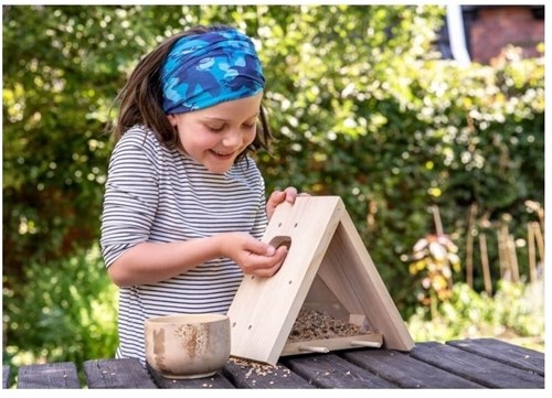Haba Terra Kids kit mangeoire à oiseaux jouet créatif extérieur enfants-3