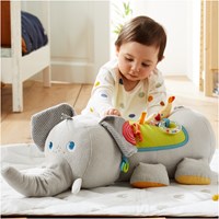 HABA Peluche Découverte Animal Éléphant - 70 cm-3