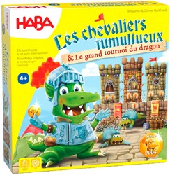 Haba jeu de société tournoi de chevaliers - jeu éducatif enfant avec dragon