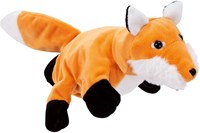 Beleduc marionnette renard peluche théâtre pour enfants