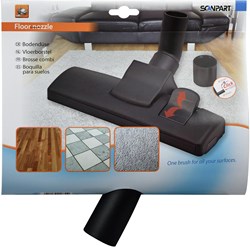 ScanPart embout d'aspirateur tête combinée 32 et 35 mm universel noir