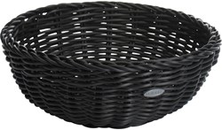 Westmark Saleen panier à pain rond 23x9cm noir - panier de cuisine