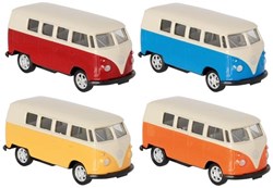 Goki Volkswagen bus jouet 1962 - véhicule jouet coloré 1:60
