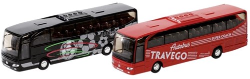 Goki bus jouet - autocar en métal 1:60, 18 cm