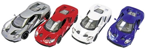 Goki Ford GT voiture jouet métal moulé 1:38 12,5 cm voiture de sport