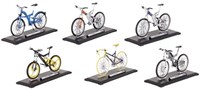 Goki Vélo modèle réduit die-cast 1:10, jouet 18 cm