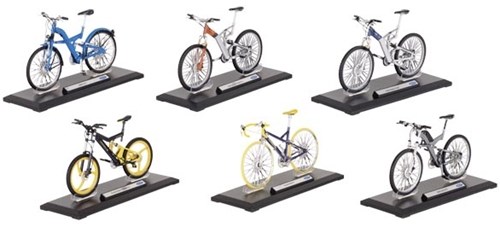 Goki Vélo modèle réduit die-cast 1:10, jouet 18 cm