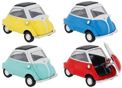 Goki BMW Isetta voiture miniature 1:24 modèle classique jouet