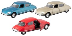 Goki voiture jouet Citroen die-cast 1:34-39 avec moteur à rétrofriction