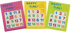 Goki puzzle coulissant - chiffres jouet éducatif plastique