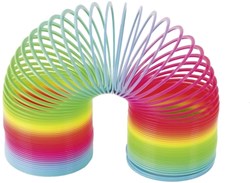 Goki ressort arc-en-ciel - jouet d'éveil coloré
