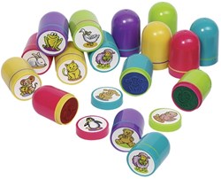 Goki tampon animaux - tampon auto-encreur motif animal plastique