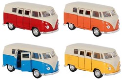 Goki VW T1 Bus voiture jouet avec moteur à rétrofriction 1:37 métal