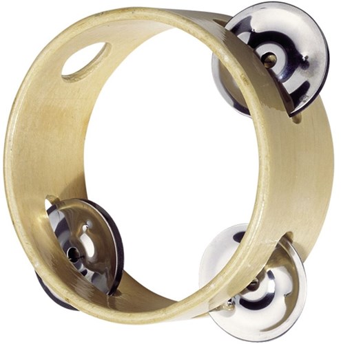 Goki Tambourin - Jouet musical - 3 clochettes - Instrument musique