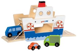 Goki ferry à voitures jouet en bois pour enfants - gokiLine