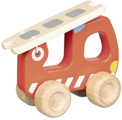 Goki camion de pompier jouet avec échelle - jouet de pompier