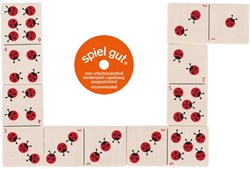 Goki Jeu de dominos - Coccinelles jouet éducatif en bois