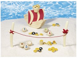 Goki jeu de pirates - jeu en bois Captain Koog pour enfants