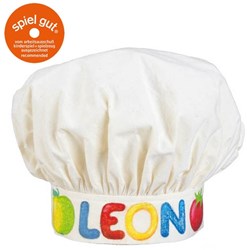 Goki toque de chef coton pour enfants - jouet créatif à colorier