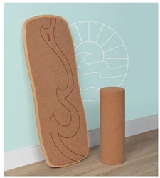 Goki Balance Board planche d'équilibre en bois Waikiki Beach - jouet de coordination