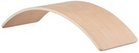 Goki Balance Board planche d'équilibre bois demi-lune naturel 82cm