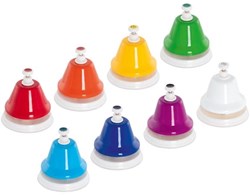 Goki set d'instruments de musique cloches colorées pour enfants
