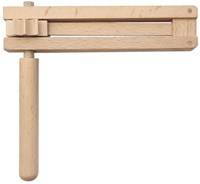 Goki crécelle en bois jouet - crécelle pour enfants et supporters-2