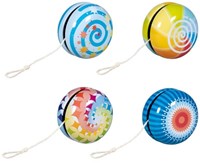 Goki Yo-Yo - Jouet en métal aux couleurs vives