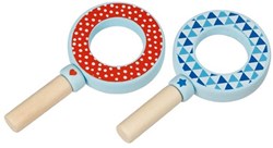 Goki loupe en bois jouet - découverte colorée