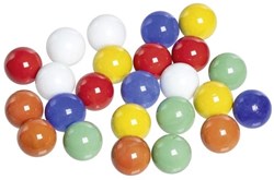 Goki billes jouet - billes en verre colorées pour enfants