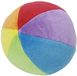 Goki balle en tissu hochet balle bébé peluche avec son