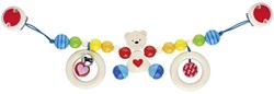 Goki chaîne poussette - ourson cœur accessoire jouet bébé