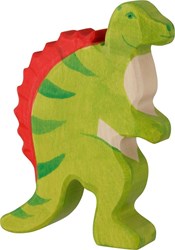 Holztiger dinosaure en bois spinosaurus figurine durable