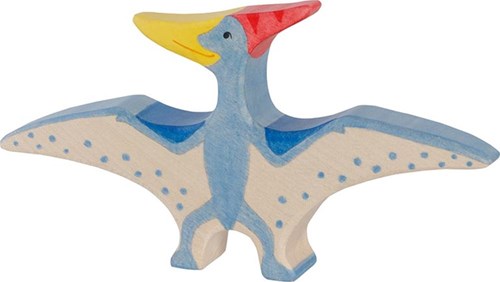 Holztiger figurine dinosaure Pteranodon - jouet coloré