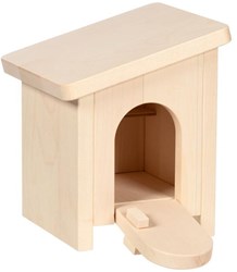 Holztiger étable en bois jouet ferme petit poulailler clapier à lapins