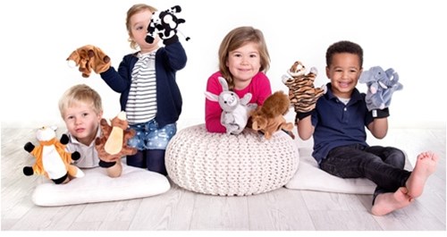 Beleduc marionnette coq - jouet marionnette pour enfants-3
