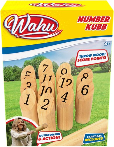 Goliath jeu de kubb d'extérieur - jeu de lancer en bois pour enfants